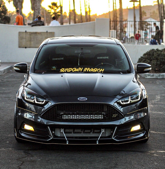 MK3 Ford Focus ST Front Splitter and Side Skirts Facelift