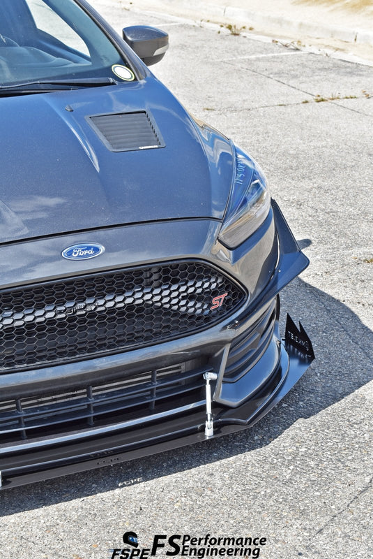 Ford Focus ST (2015-2018 Facelift) Front Splitter V2 - FSPE