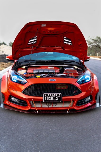 Load image into Gallery viewer, Ford Focus ST (2015-2018 Facelift) Front Splitter V3 - FSPE
