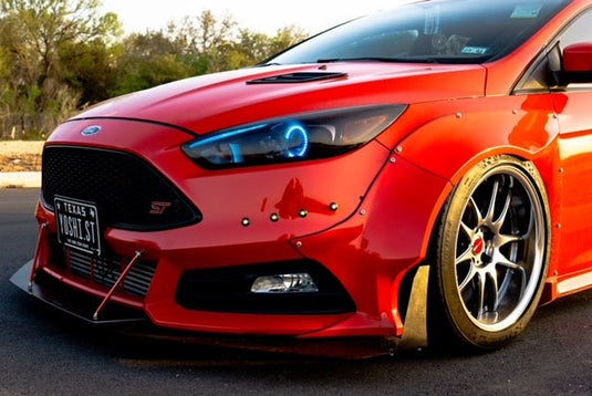 Ford Focus ST (2015-2018 Facelift) Front Splitter V3 - FSPE