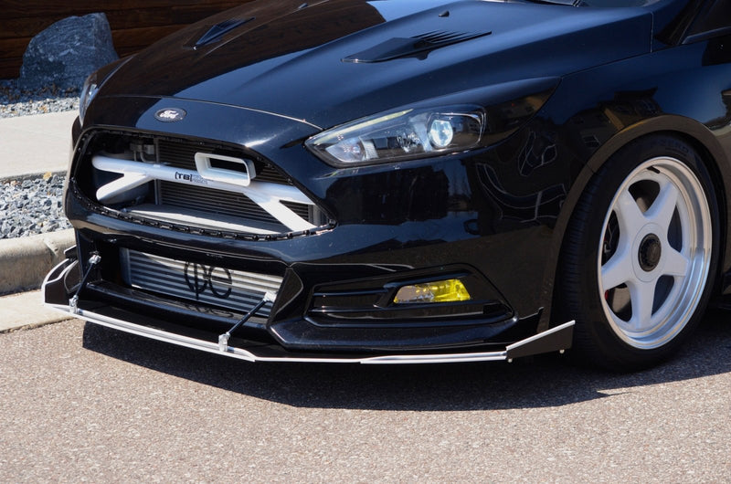 Load image into Gallery viewer, Ford Focus ST (2015-2018) Front Splitter V4 - 2 Layer - FSPE
