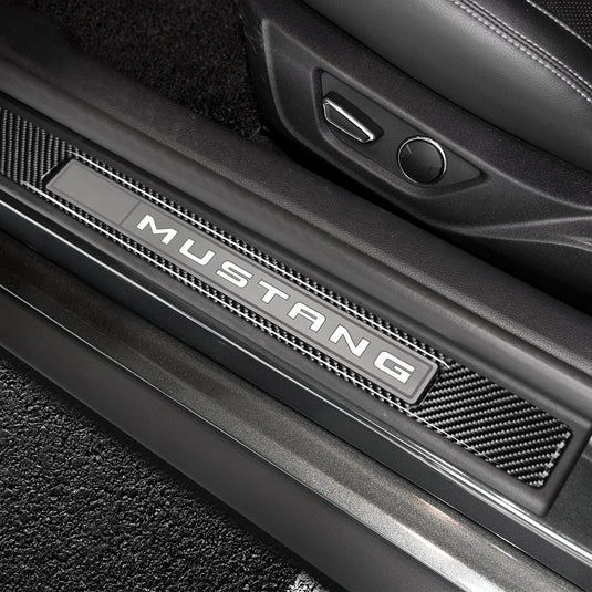 Ford Mustang (2005-2009) Carbon Fiber Inner Door Stills Trim - FSPE
