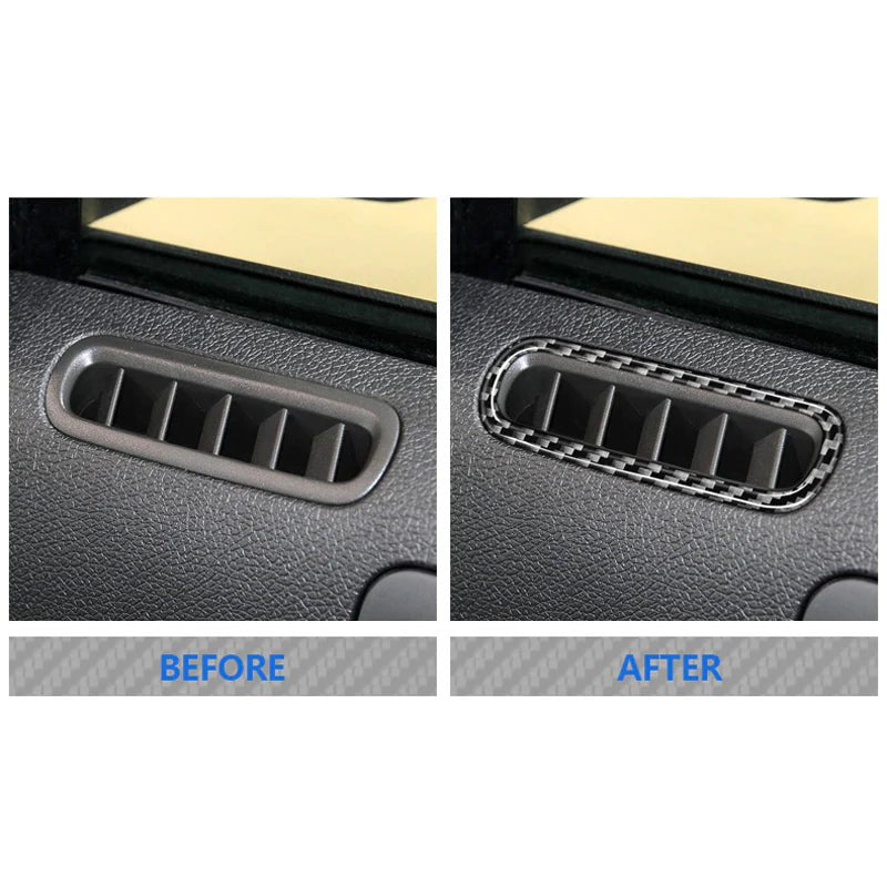Load image into Gallery viewer, Ford Mustang (2010-2014) Carbon Fiber Driver Door Vent Trim Kit - FSPE
