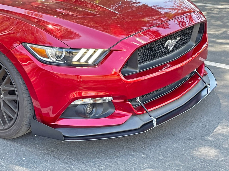 Load image into Gallery viewer, Ford Mustang (2015-2017) Performance Package GT Front Splitter V1 - FSPE
