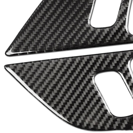 Ford Mustang (2015-2023) Carbon Fiber Door Handle Trim Kit - FSPE