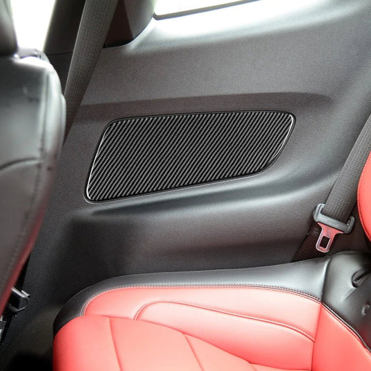 Ford Mustang (2015-2023) Carbon Fiber Front/Rear Door Panel Trim - FSPE