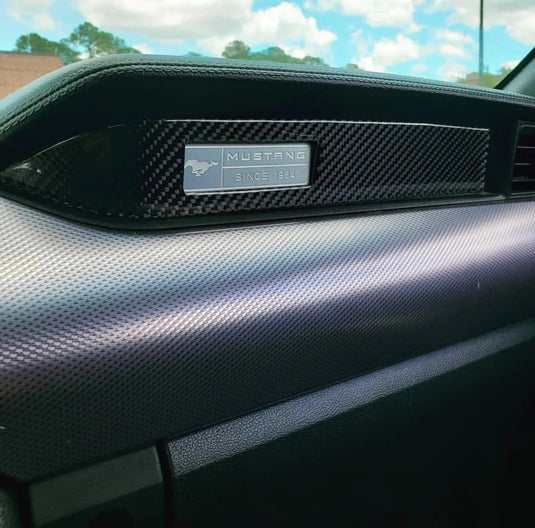 thumbnail image 2 of Cnkaka036 Carbon Fiber Passenger Side Dash Trim For 2 of 11