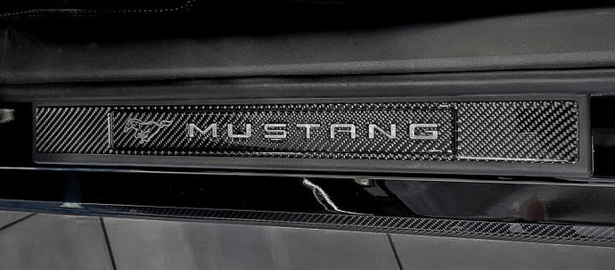 Ford Mustang S650 2024+ Carbon Fiber Door Stills - FSPE