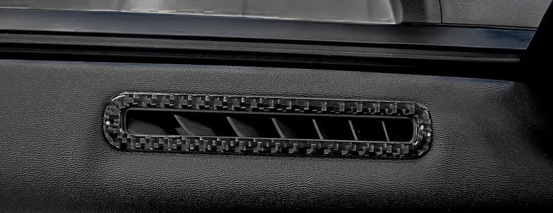 Load image into Gallery viewer, Ford Mustang S650 2024+ Carbon Fiber Door Vents Trim Kit - FSPE
