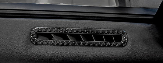 Ford Mustang S650 2024+ Carbon Fiber Door Vents Trim Kit - FSPE