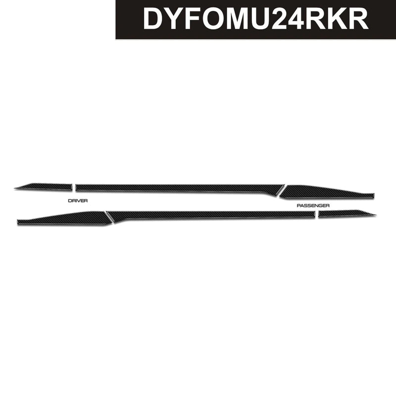 Load image into Gallery viewer, Ford Mustang S650 2024+ Carbon Fiber Rocker Panels Kit - FSPE
