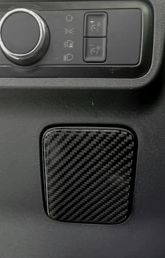 Ford Mustang S650 2024+ Carbon Fiber Storage Box Trim - FSPE