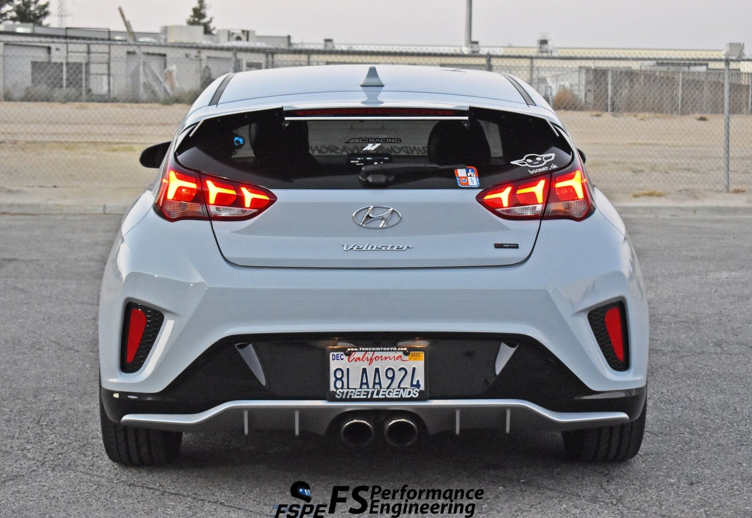 Hyundai Veloster RSpec / Turbo (2019+) Spoiler Extension FSPE