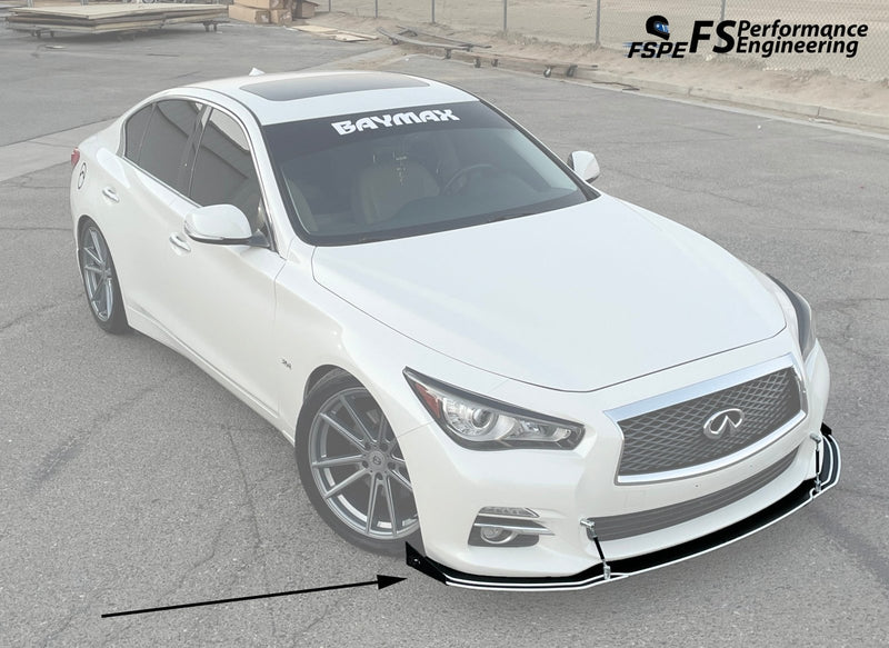Load image into Gallery viewer, Infiniti Q50 (2016-2018) 2-Layer Splitter V1 - FSPE
