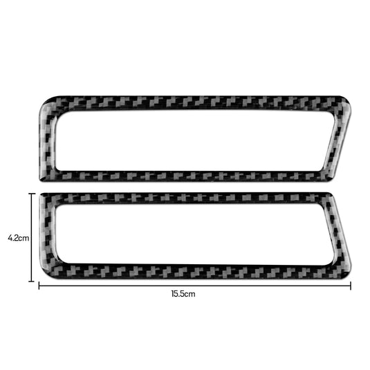 Infiniti Q50/Q60 (2013-2023) Carbon Fiber A-Pillar Air Outlet Trim - FSPE