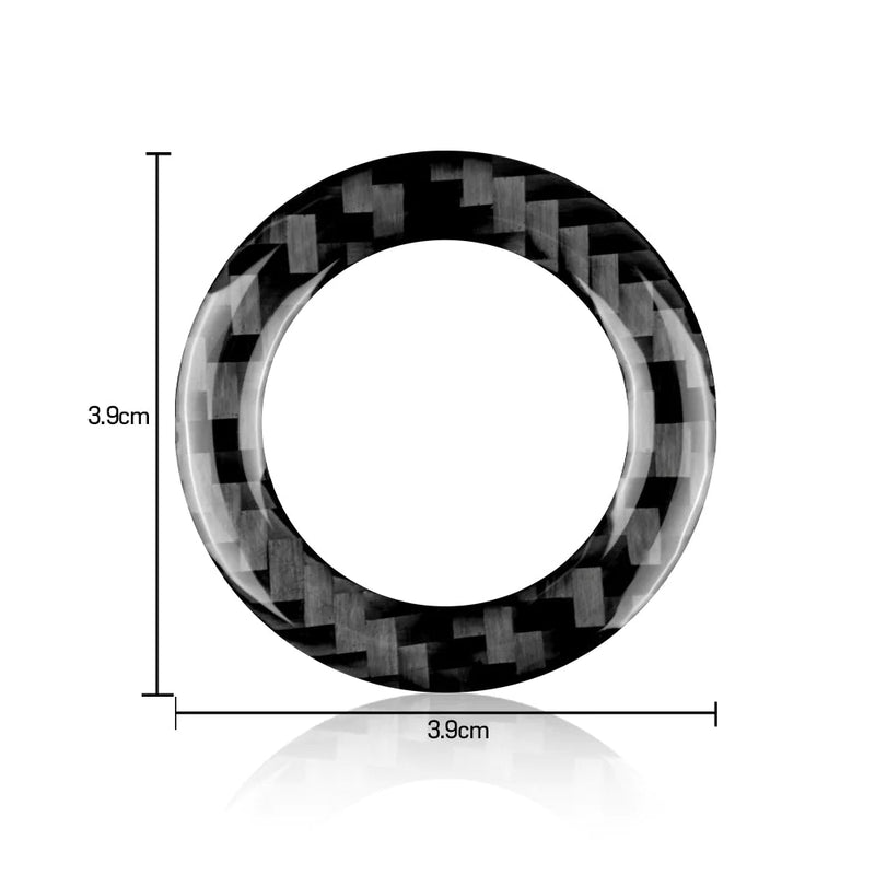 Load image into Gallery viewer, Infiniti Q50/Q60 (2013-2023) Carbon Fiber Engine Start Button Trim - FSPE
