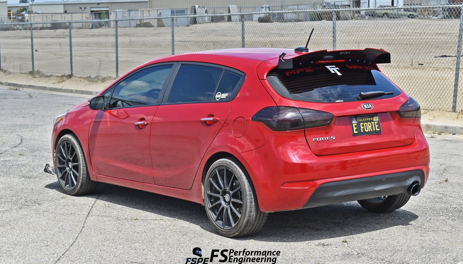 Kia Forte (2014-2018) Hatchback Rear Spoiler Extension V1 – FSPE