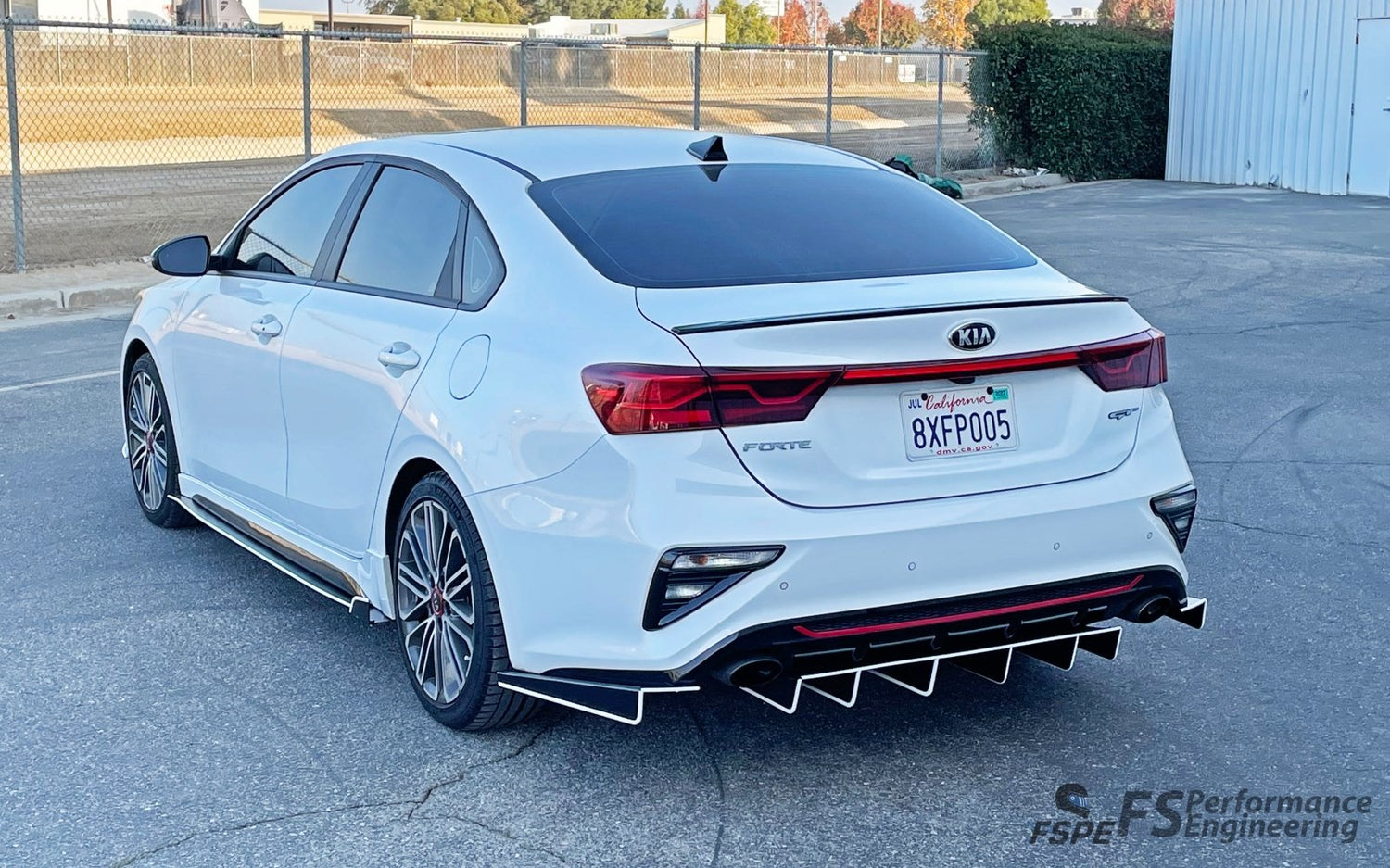 Kia Forte (2019-2021) Rear Spats | FS Performance Engineering – FSPE
