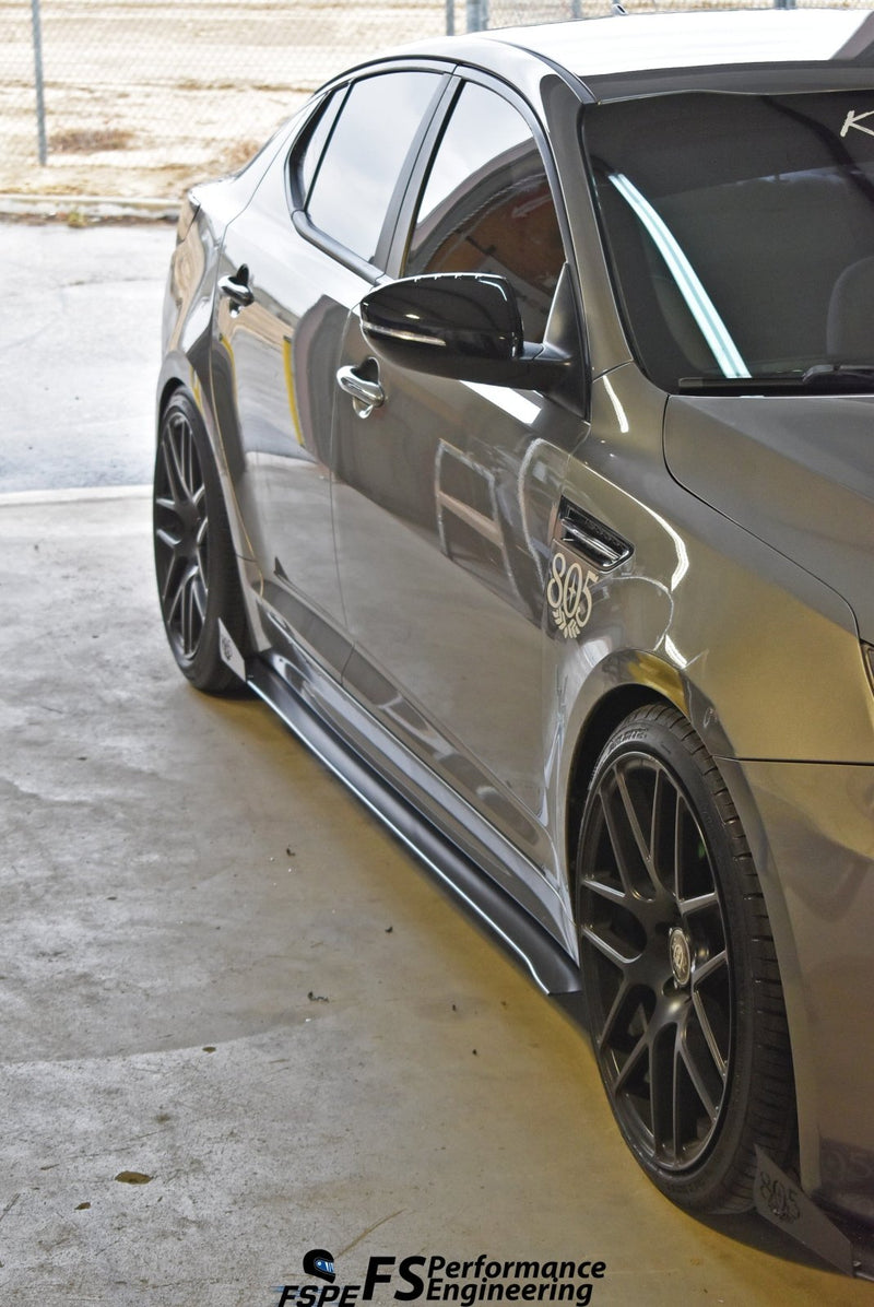 Load image into Gallery viewer, Kia Optima (2011-2015) Side Skirt Extensions V1 - FSPE
