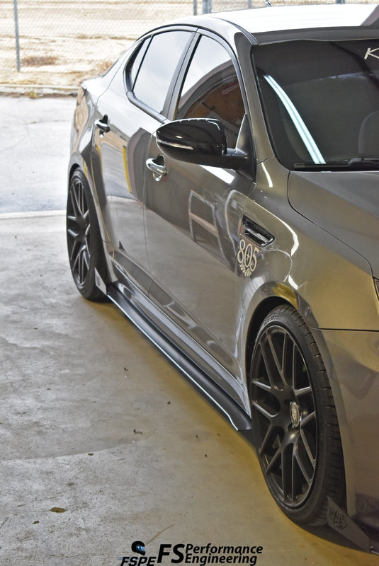 Kia Optima (2011-2015) Side Skirt Extensions V1 - FSPE