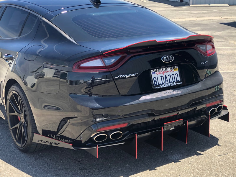 Load image into Gallery viewer, Kia Stinger (2018-2022) Spoiler Extension - FSPE
