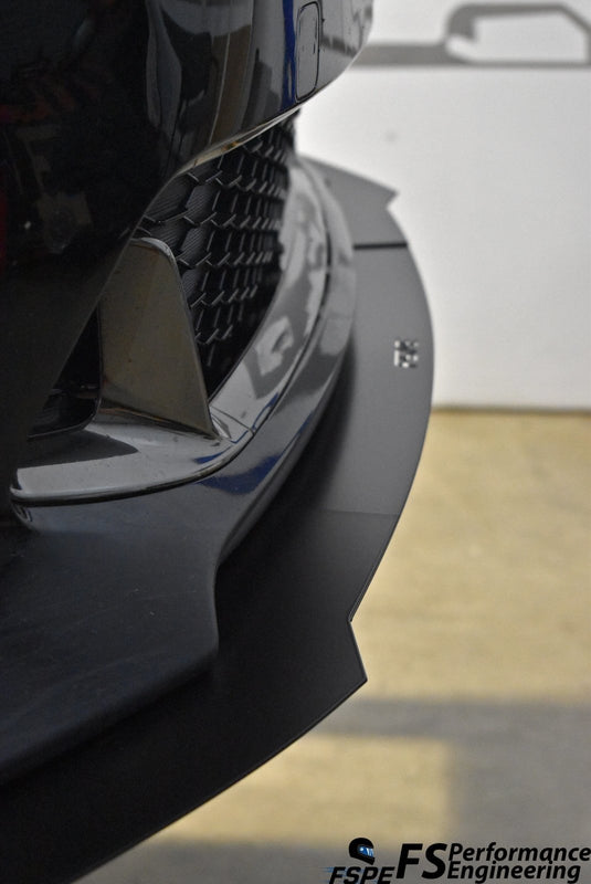 Kia Stinger GT (2018-2021) Front Splitter V1 & Under Tray - FSPE