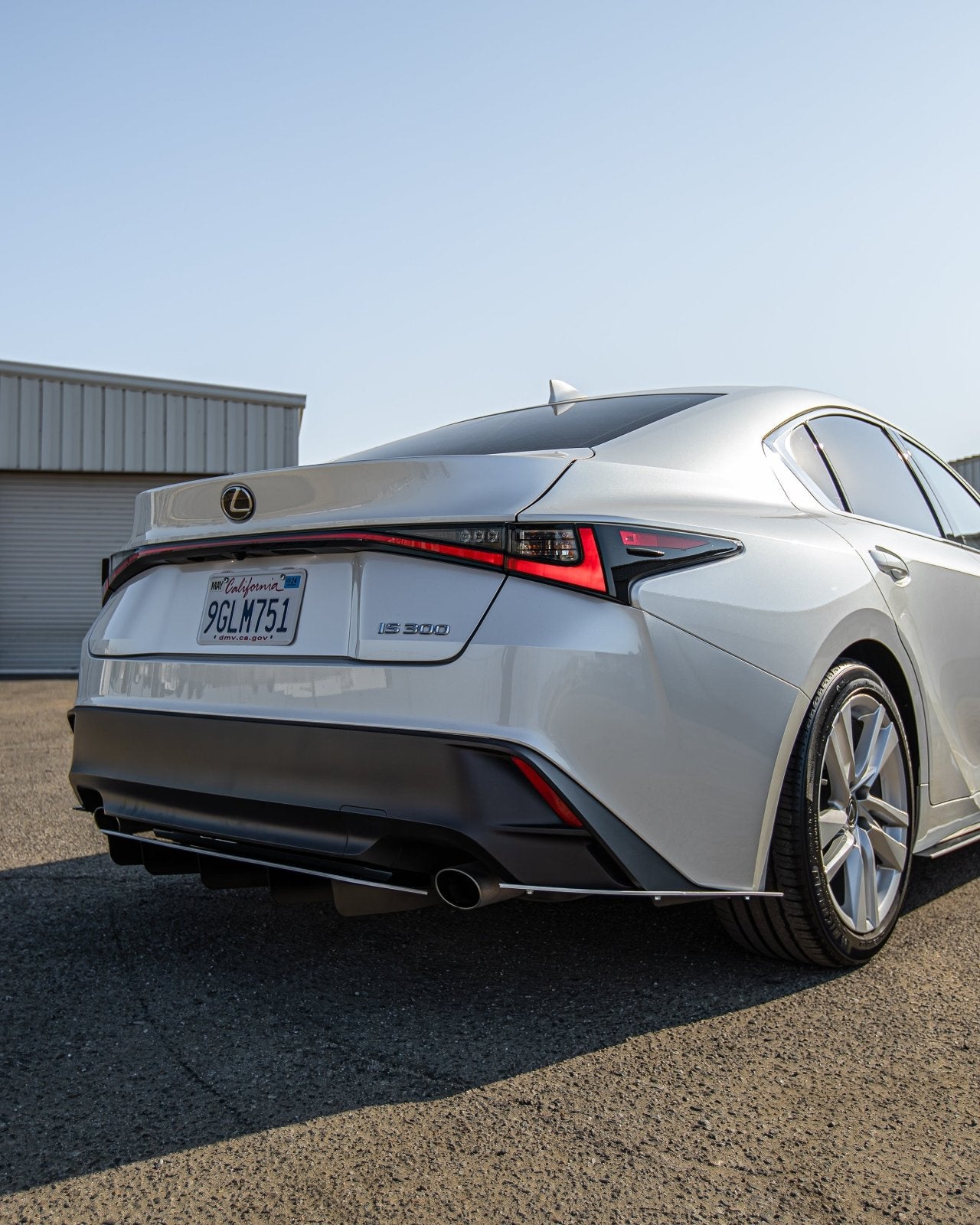 Lexus IS300 (2021-2023) Rear Diffuser/Outer Spats V1 – FSPE