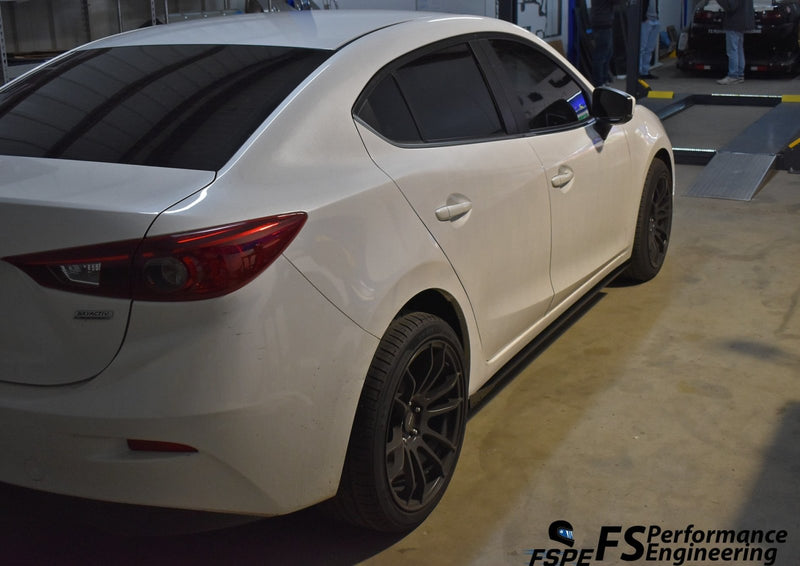 Load image into Gallery viewer, Mazda 3 (2014-18) Adjustable Side Skirt Extensions (DISCONTINUED) - FSPE
