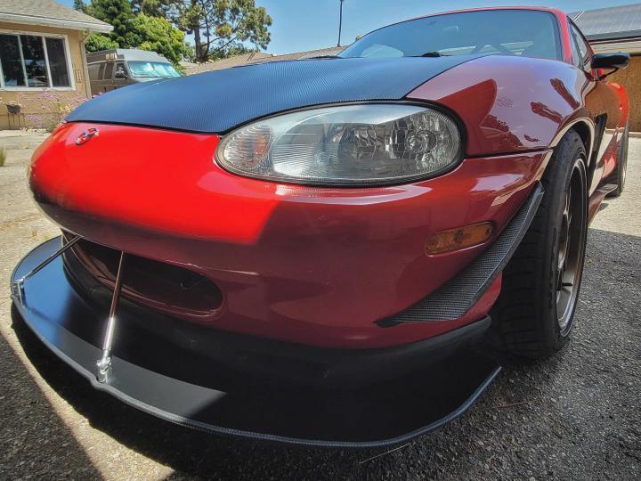 Load image into Gallery viewer, Mazda Miata NB (1999-2005) RGR Ultra Chassis Mounted Front Splitter Kit - FSPE
