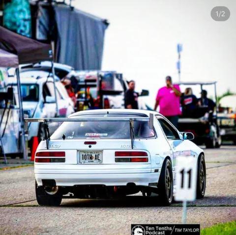 Fc Rx7 Large Rear Wing Mazda Rx7 Fc