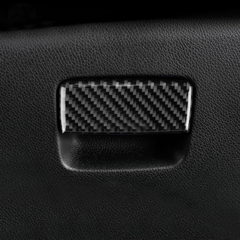Load image into Gallery viewer, Mercedes Benz A Class CLA (2013-2018) GLA (2015-2018) Carbon Fiber Glove Box Handle - FSPE
