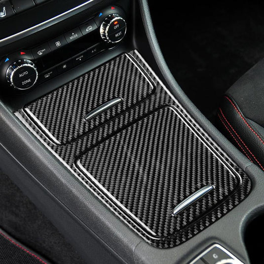 Mercedes Benz A Class CLA GLA (2013-2018) Carbon Fiber Center Console Trim - FSPE