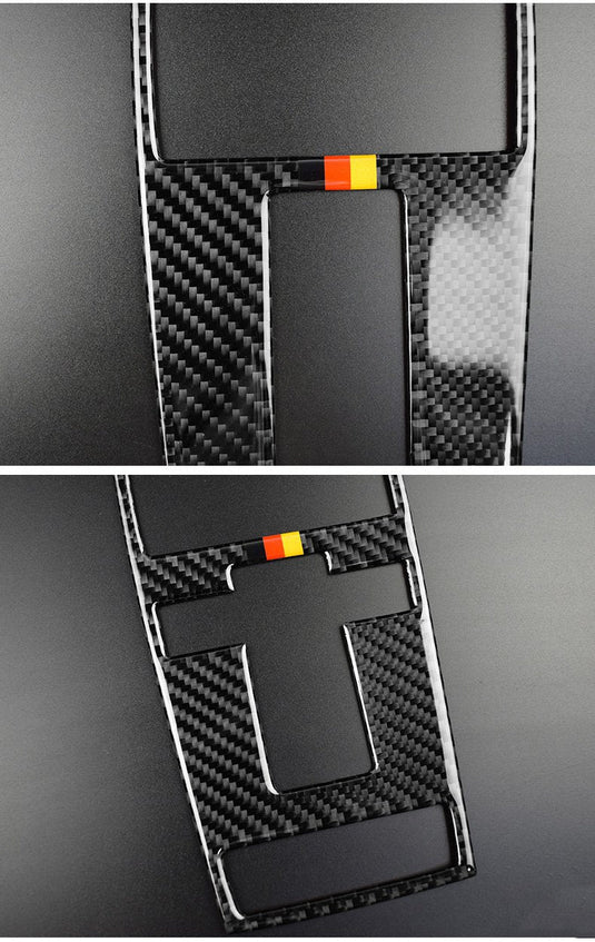 Mercedes Benz C Class "W204 E Class W212" Carbon Fiber Light Panel Cover Trim - FSPE