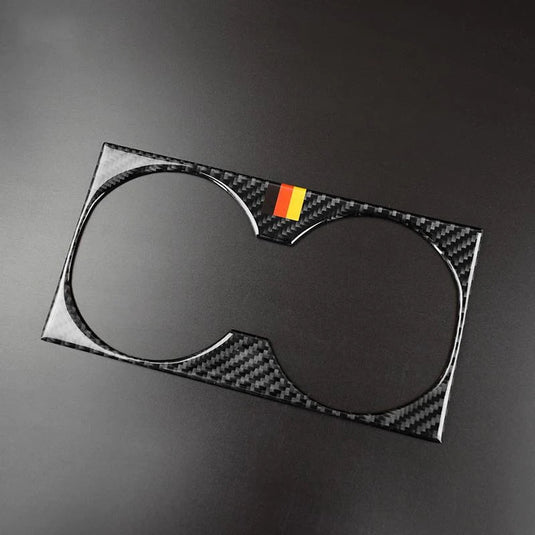 Mercedes Benz GLS (2016-2018) GLE (2015-2017) GL (2013-2015) ML Carbon Fiber Cup Holder Trim - FSPE