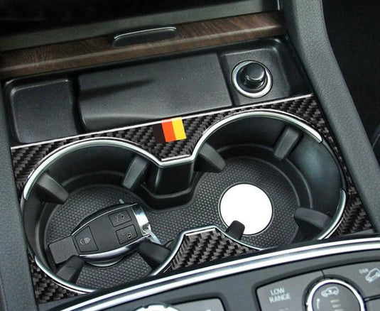 Mercedes Benz GLS (2016-2018) GLE (2015-2017) GL (2013-2015) ML Carbon Fiber Cup Holder Trim - FSPE