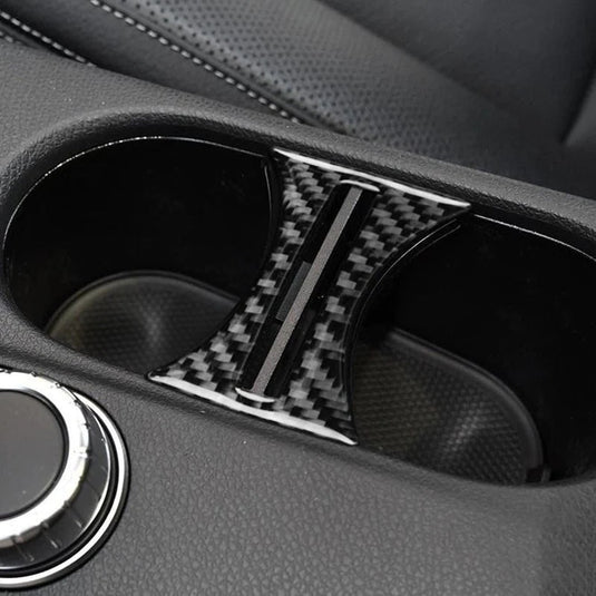 Mercedes Benz "W169 W117 W156 A Class CLA GLA" Carbon Fiber Cup Holder Trim - FSPE