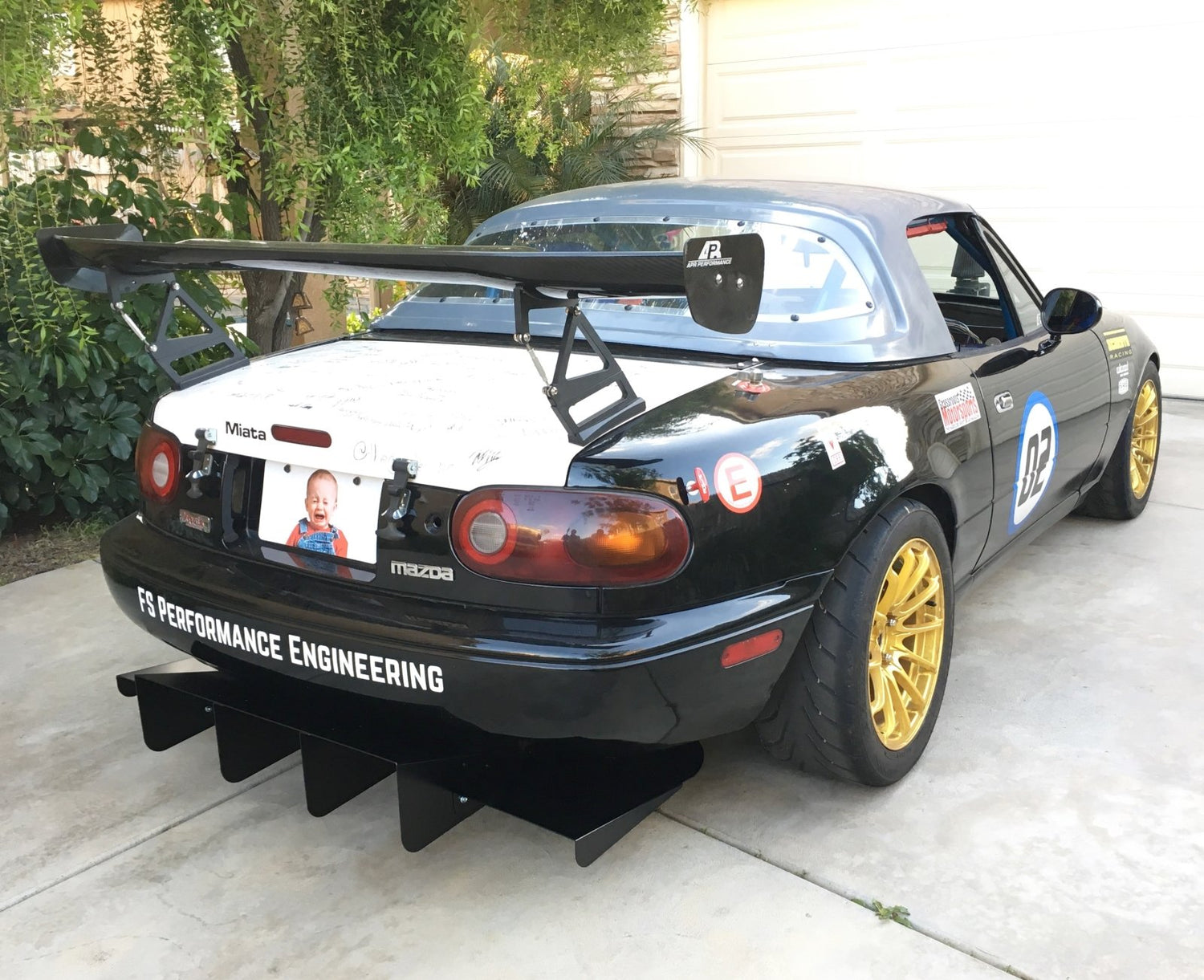 1990-1997 NA Mazda Miata Rear Diffuser | FSPE