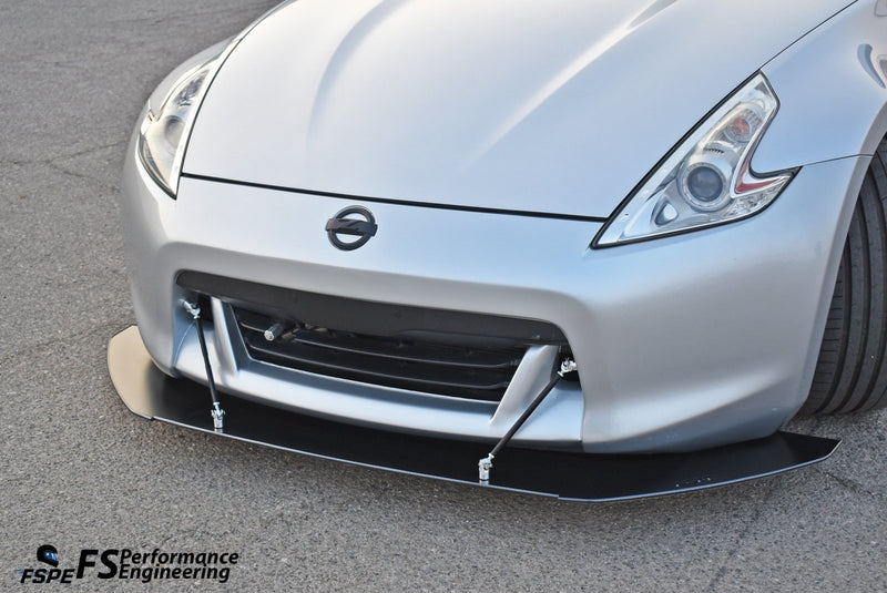 Load image into Gallery viewer, Nissan 370Z (2009-2020) Front Splitter V4 (S.K. EDITION) - FSPE
