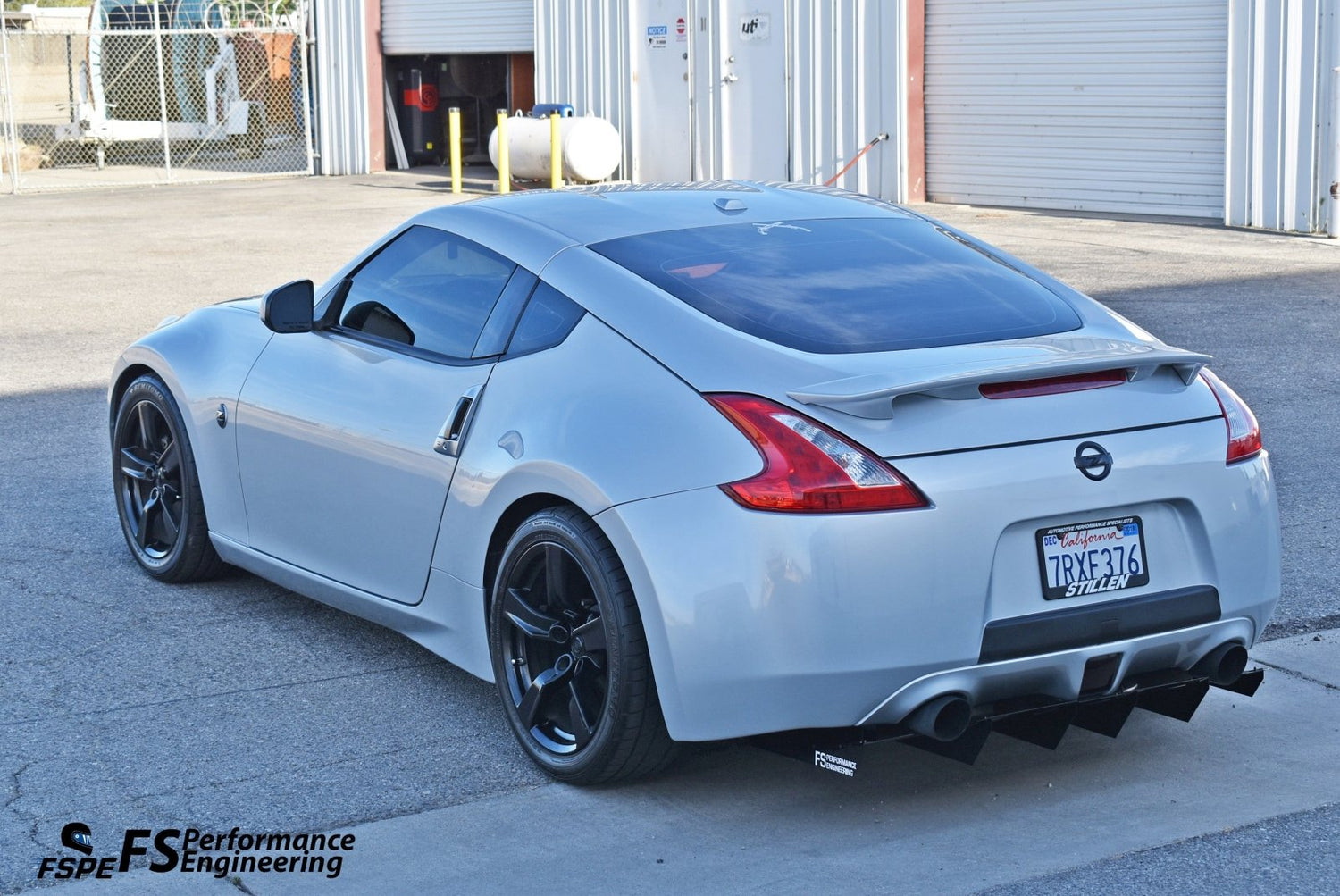 2009-2020 Nissan 370Z (Single Exhaust) - Rear Diffuser