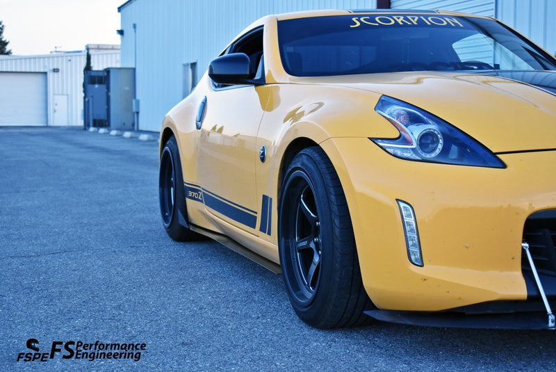Load image into Gallery viewer, Nissan 370Z (2009-2020) Side Skirt Extensions V1 - FSPE
