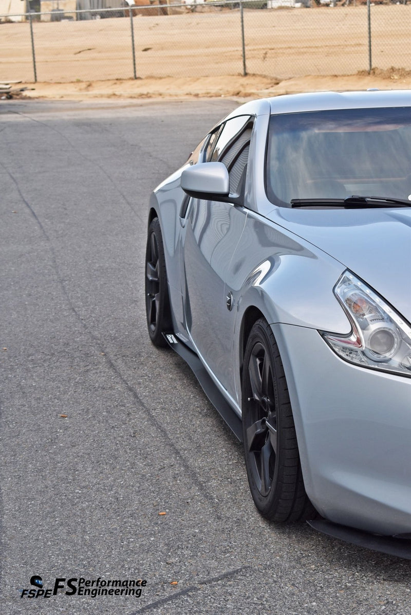 Load image into Gallery viewer, Nissan 370Z (2009-2020) Side Skirt Extensions V2 - FSPE
