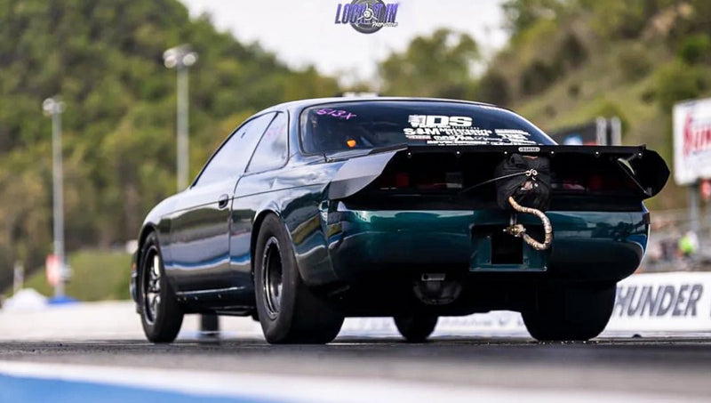 Load image into Gallery viewer, Nissan S-14 240sx Strutless Drag Wing by MF - FSPE
