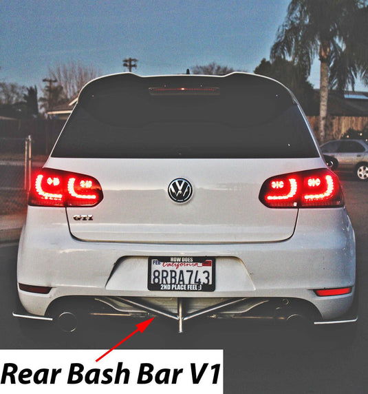 REAR BASH BAR V1 for VW MK6 (2010-2014) GTI - FSPE