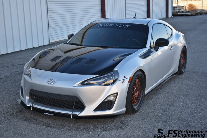 Load image into Gallery viewer, Scion FRS (2013-2016) Front Splitter &quot;Fangs&quot; - FSPE
