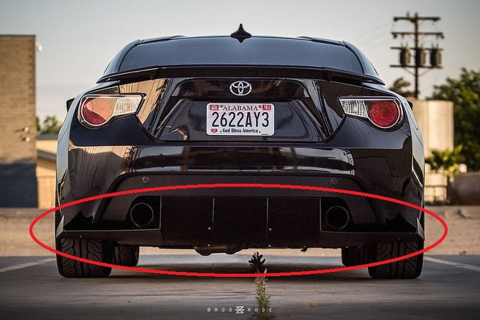 Scion FRS/Subaru BRZ (2013-2018) Rear Diffuser (SPECIAL ORDERS ONLY) - FSPE