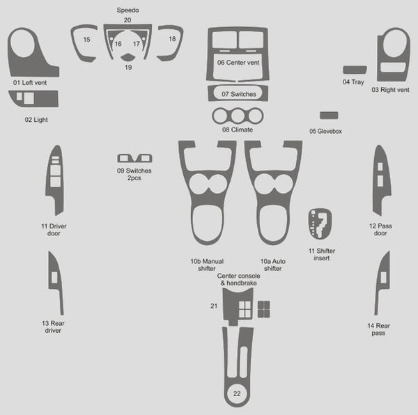 INTERIOR TREND VISION 8冊セット [2008-2016] scion-xd-2008-2016-carbon-