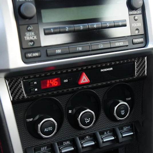 Subaru BRZ (2013-2016) Carbon Fiber Display Panel Trim - FSPE
