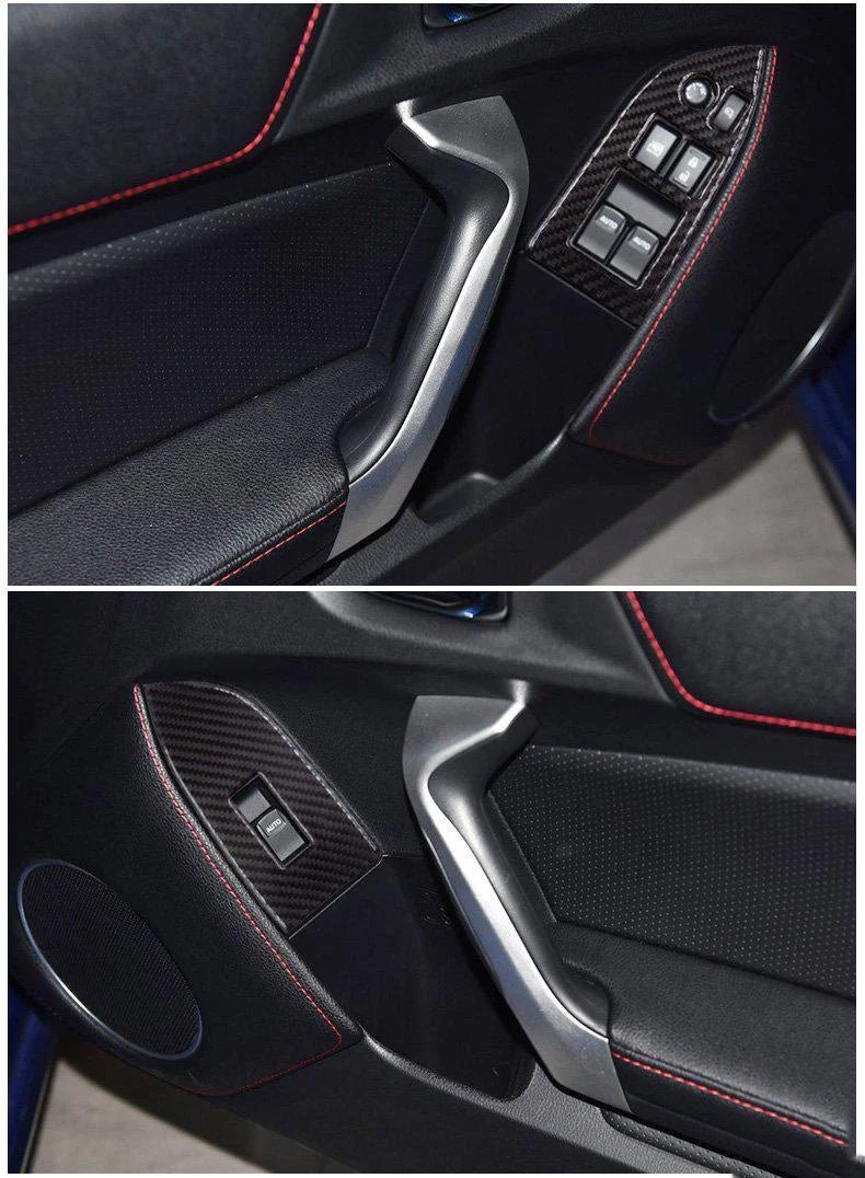 Load image into Gallery viewer, Subaru BRZ (2013-2016) Carbon Fiber Window Control Trim - FSPE

