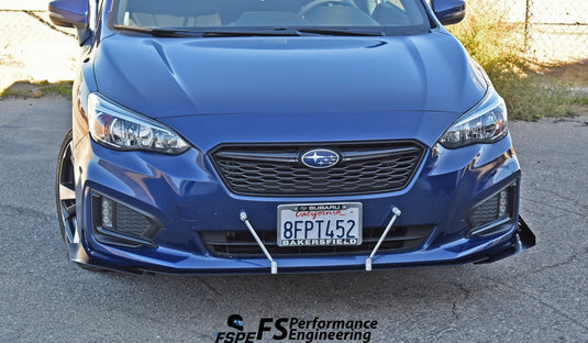 Subaru Impreza Hatchback (2016-2019) Stacked Splitter (3-Piece) - FSPE