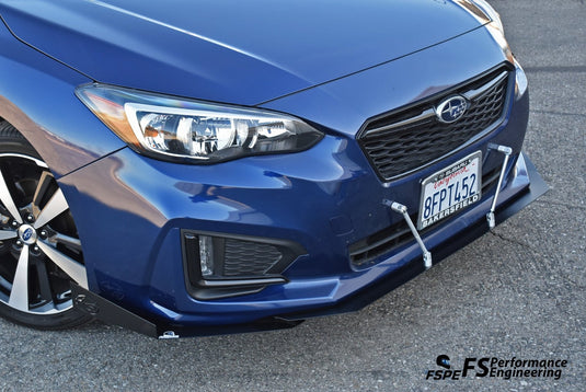 Subaru Impreza Hatchback (2016-2019) Stacked Splitter (3-Piece) - FSPE